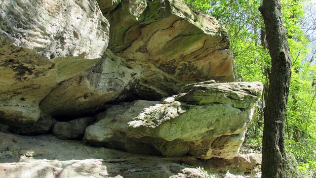 Die Altenburg in Nebra - ein Aufschwung Ost für Boulder (Freikletterer) - und den DWS Führer für Mitteldeutschland ! (5.5.2016)