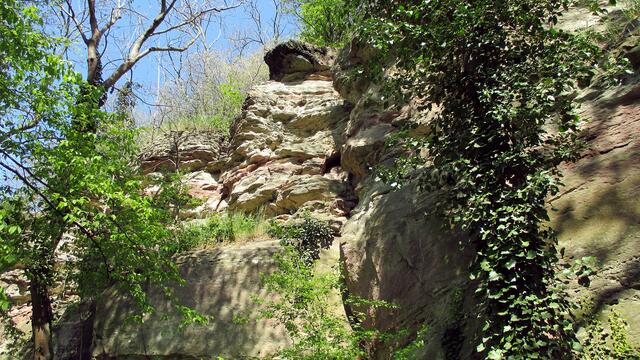 Die Altenburg in Nebra - ein Aufschwung Ost für Boulder (Freikletterer) - und den DWS Führer für Mitteldeutschland ! (5.5.2016)