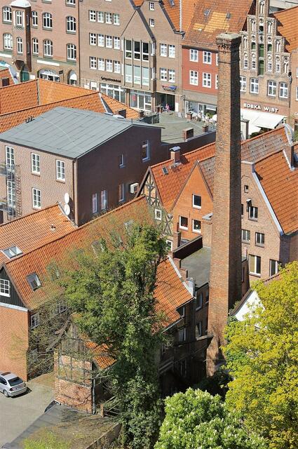 Blick zur Rückfront "Am Sande"