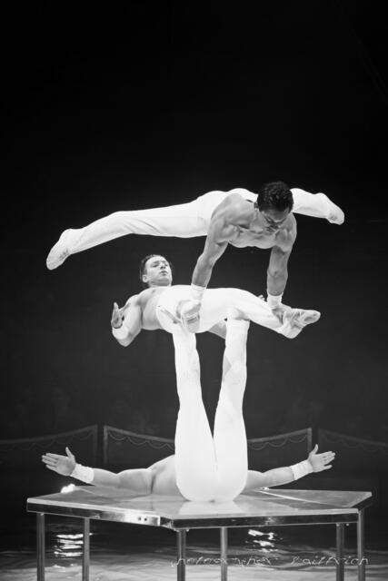 Truppe Messoudi, in s/w konvertiert...