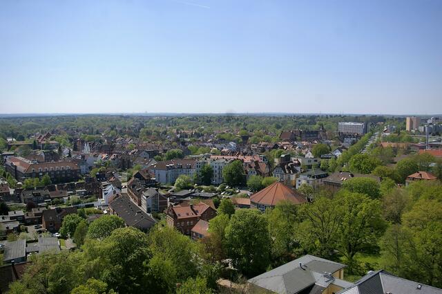 Blickrichtung Unigelände
