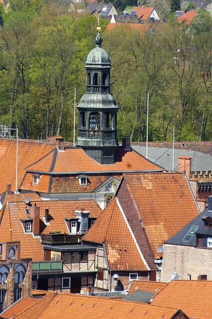 Blick zum Rathaus