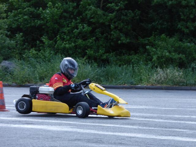 Manchmal hebt ein Reifen auch ab