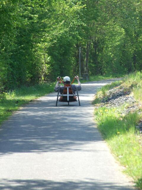Muskelaufbau am See-Radweg