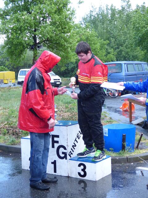 Platz 3 für Lucas Mann