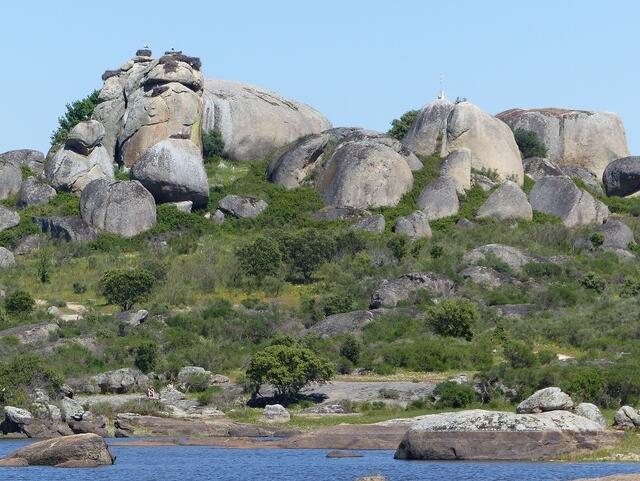 auf den Felsen des Naturmonuments Los Barruecos