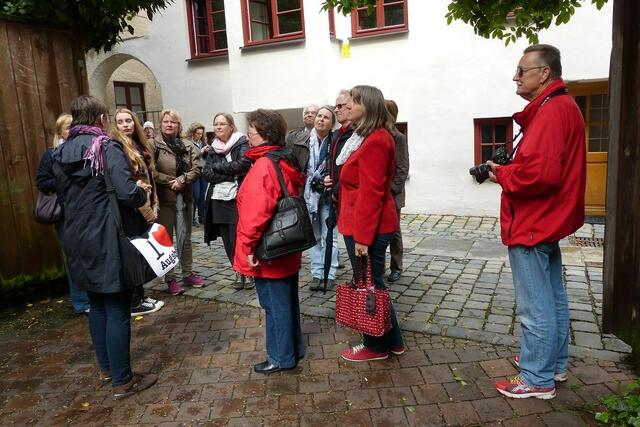 einer der letzten Gerber hier in Augsburg.....