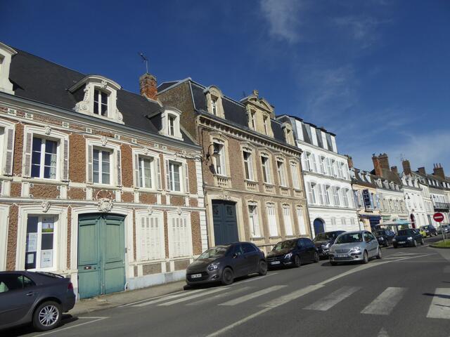 Straßenzug in Saint-Valéry-sur-Somme | Foto: Dagmar Benz