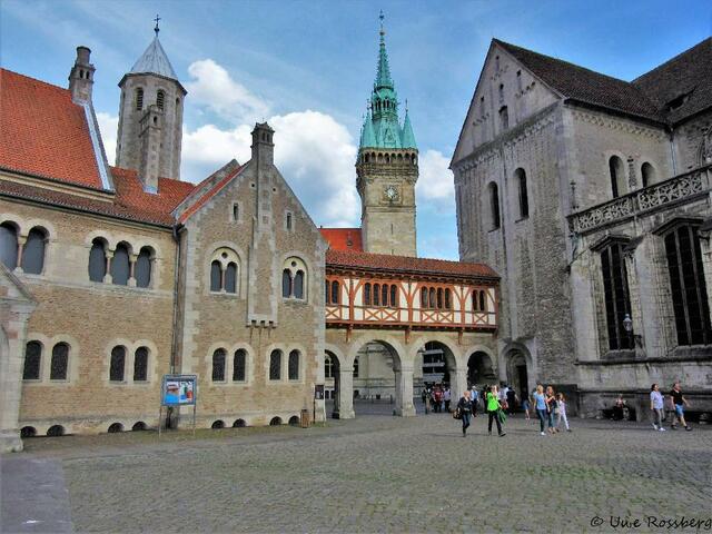 Innenhof Burganlage