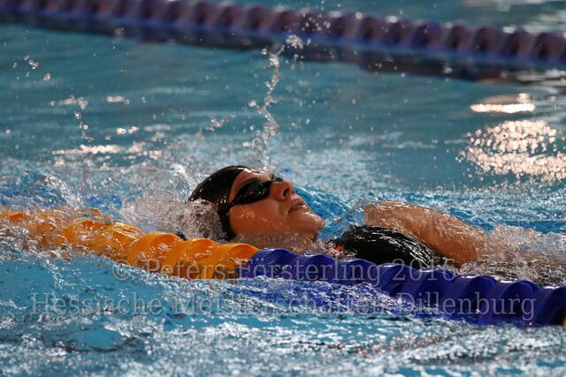 50 m Rücken - Sabrina Försterling