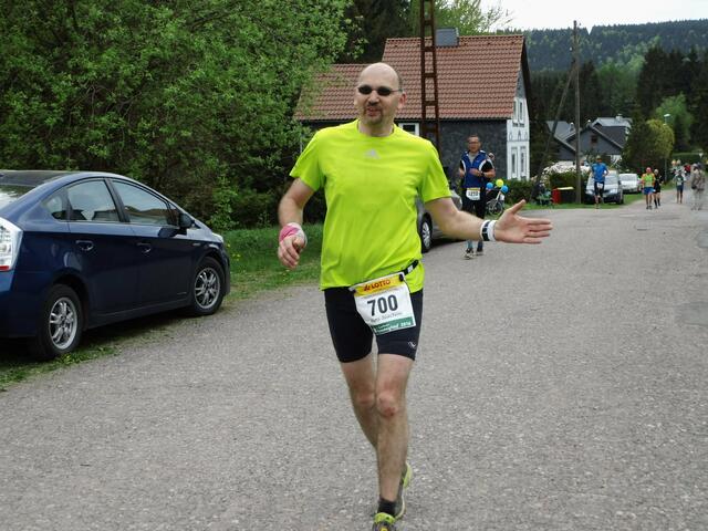Post SV Lehrte: Jochen Zittier Zieleinlauf 72,4 km