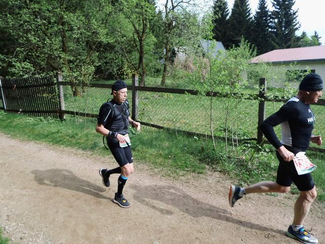 Post SV Lehrte: Detlef Oppermann Zieleinlauf 21,1 km