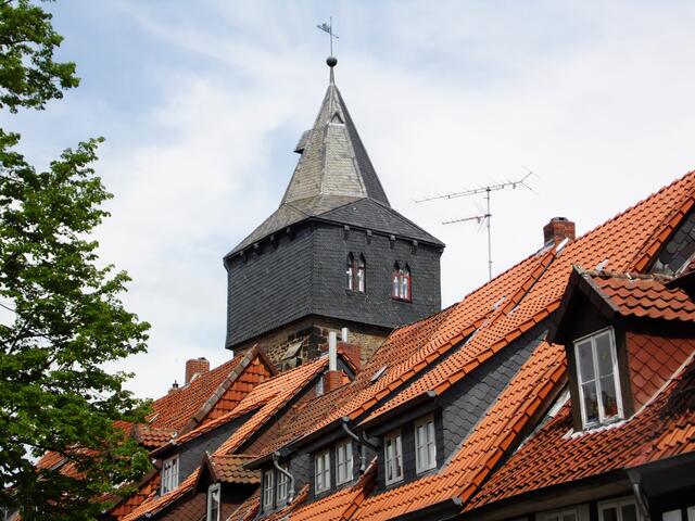 Die Stadt wurde im Krieg stark zerstört. Doch einiges konnte wieder aufgebaut oder sogar erhalten werden.