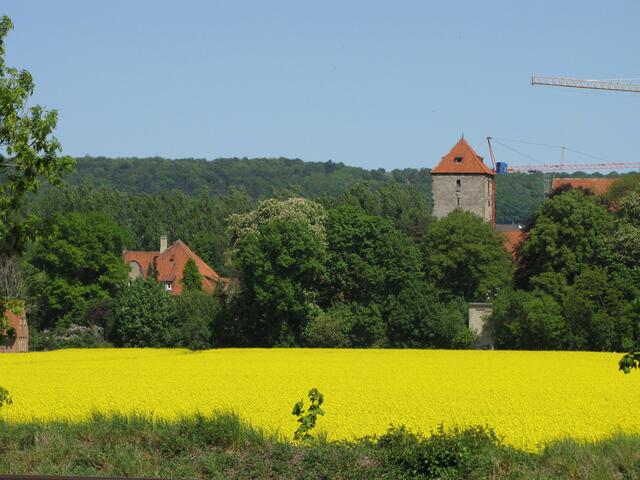 Nicht weit südlich Hildesheims liegt die Domäne Marienburg.