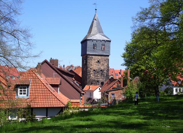 Vom Kehrwiederwall, wo einst die Stadtmauer verlief, hat man schönste Anblicke.