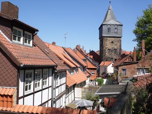 Hier kann man erahnen, warum Hildesheim früher das Rothenburg des Nordens genannt wurde.