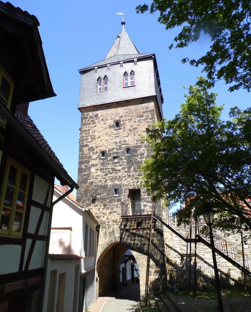 Der Kehrwiederturm ist einer von einst vier Stadttortürmen.