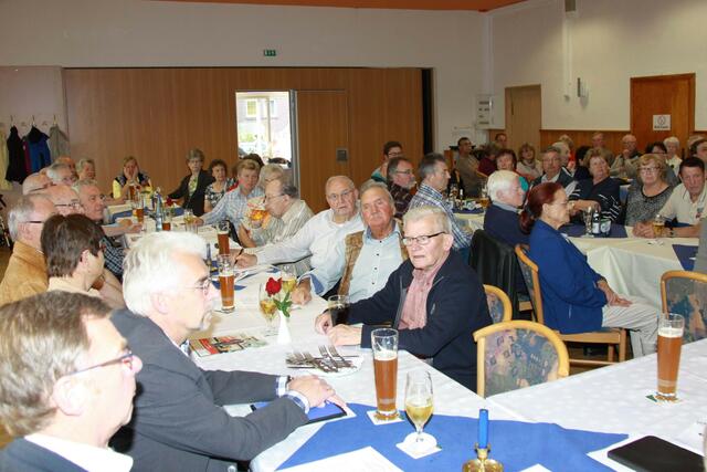 Mit über 70 Mitgliedern hatte die Jahreshauptversammlung im Restaurant Goldene Aue eine überaus gute Resonanz.