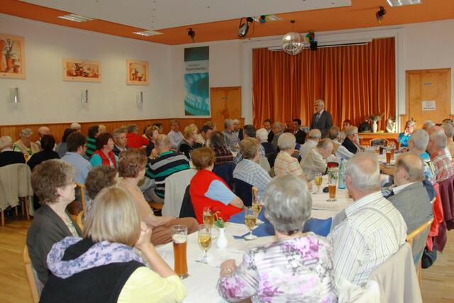 Mit über 70 Mitgliedern hatte die Jahreshauptversammlung im Restaurant Goldene Aue eine überaus gute Resonanz.