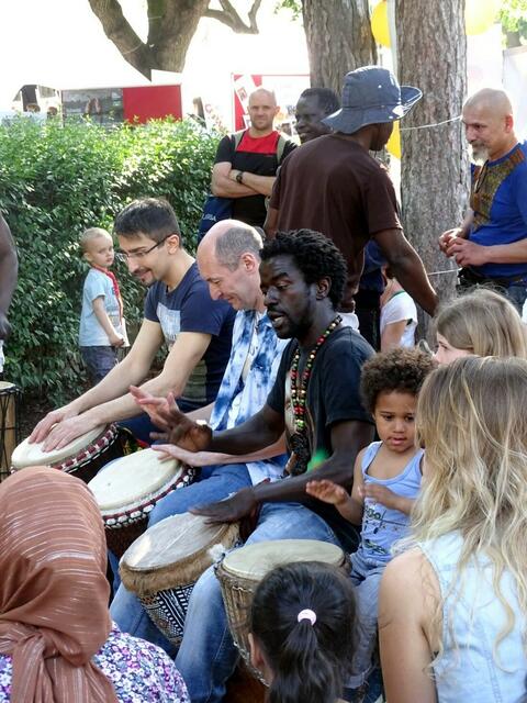 Südwind Straßenfest 2016 am 21. Mai im Alten AKH Wien