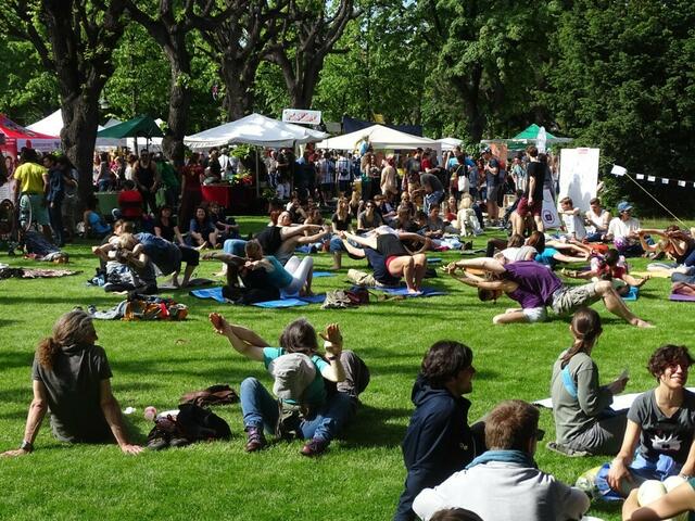 Südwind Straßenfest 2016 am 21. Mai im Alten AKH Wien
