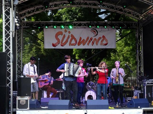 Südwind Straßenfest 2016 am 21. Mai im Alten AKH Wien