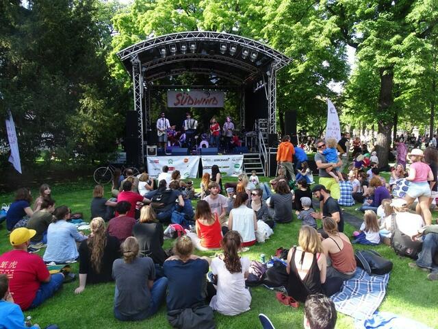 Südwind Straßenfest 2016 am 21. Mai im Alten AKH Wien