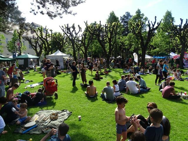 Südwind Straßenfest 2016 am 21. Mai im Alten AKH Wien