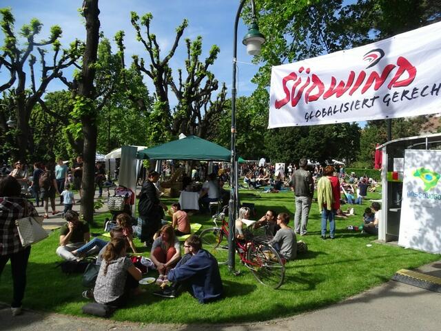 Südwind Straßenfest 2016 am 21. Mai im Alten AKH Wien