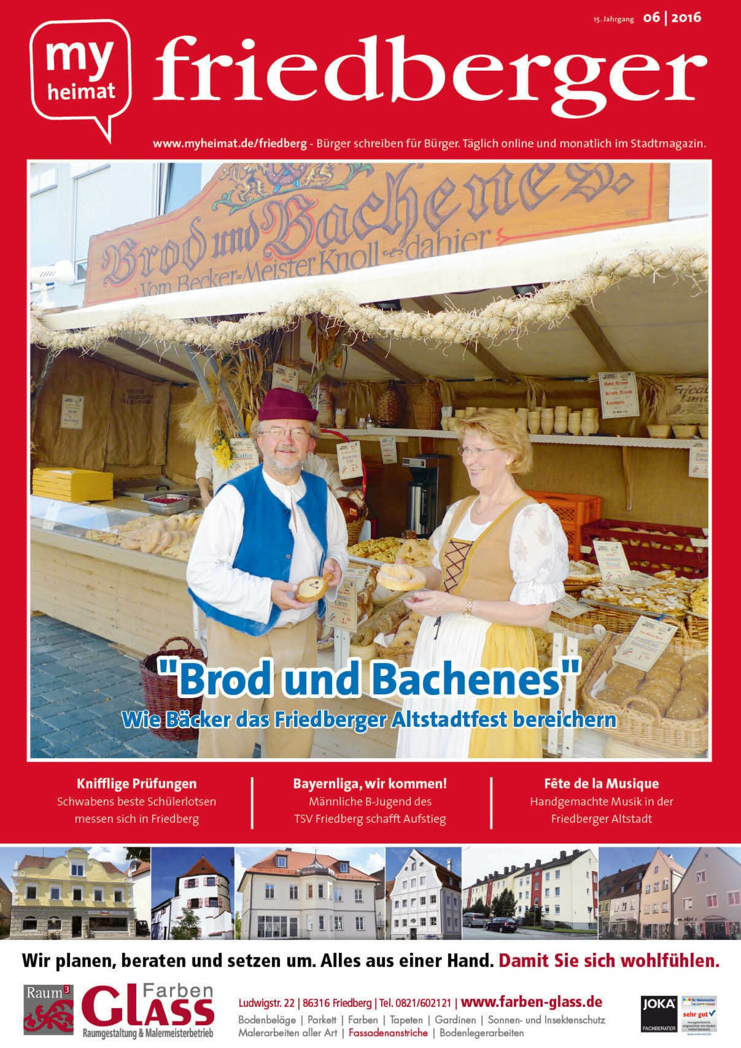 Jetzt neu! Den „friedberger“ 06/2016 hier als E-Paper lesen - Friedberg