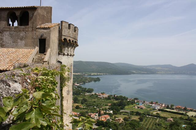 Blick auf den Braccianosee.