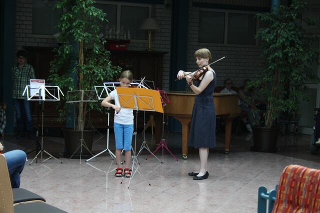Violinensemble der Sing- u. Musikschule Neusäß e.V. am 5. Juni | Foto: © Stadt Neusäß