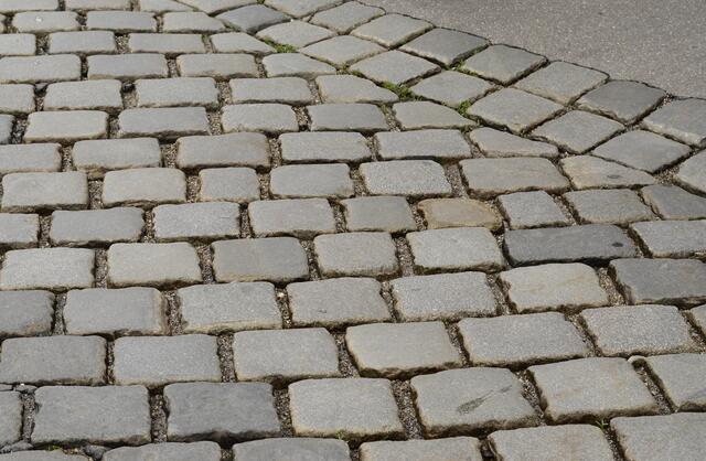 Kopfsteinpflaster - so weit die Füsse tragen