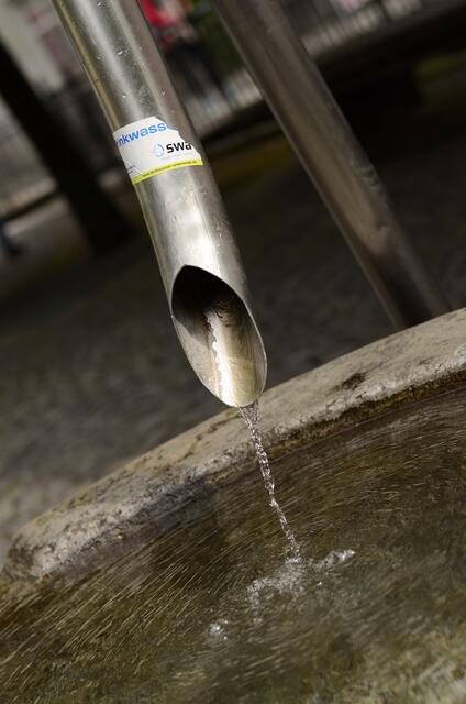 als mal die Sonne warm schien,  wurde uns unterwegs frisches Trinkwasser angeboten