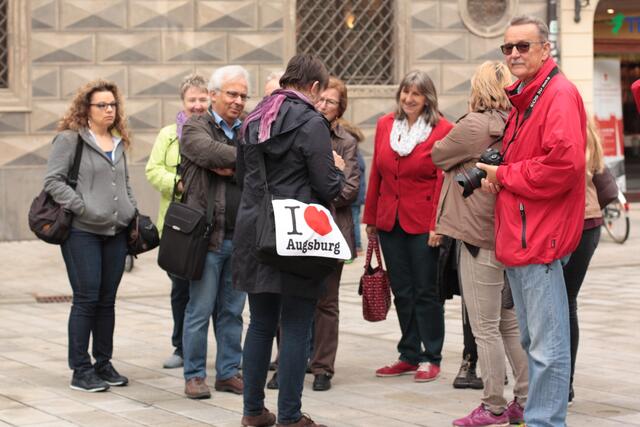 Zusammenkunft zur Führung durch die alte Stadt