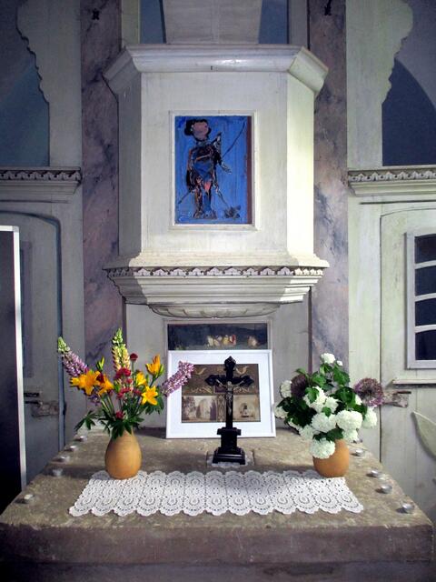 Altar - zur Ausstellung 2016 zum Thema "Rund um die Natur" / Mai 2016