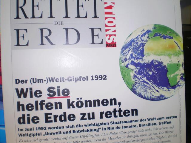 4. Juni 2016: RETTET DIE ERDE!