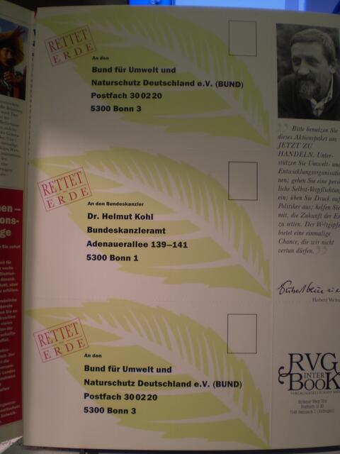 4. Juni 2016: RETTET DIE ERDE!