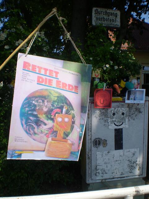 5. Juni 2016: RETTET DIE ERDE (BAKI-Plakat zur den Deutschen Aktionstagen NACHHALTIGKEIT 2016)