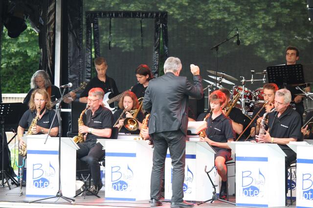 Die Big Band "Blue Notes" spielt bei CitySound.