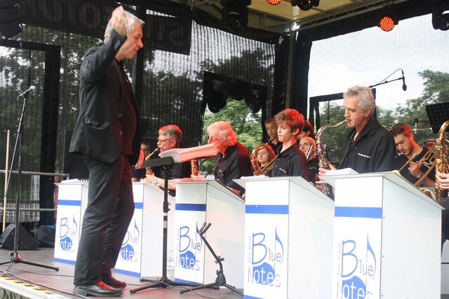 Die Big Band "Blue Notes" spielt bei CitySound.