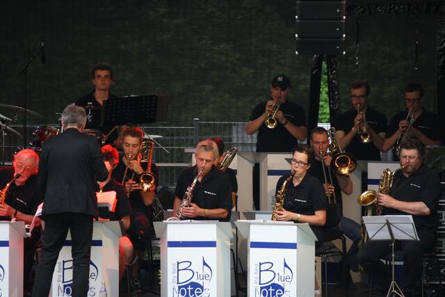 Die Big Band "Blue Notes" spielt bei CitySound.