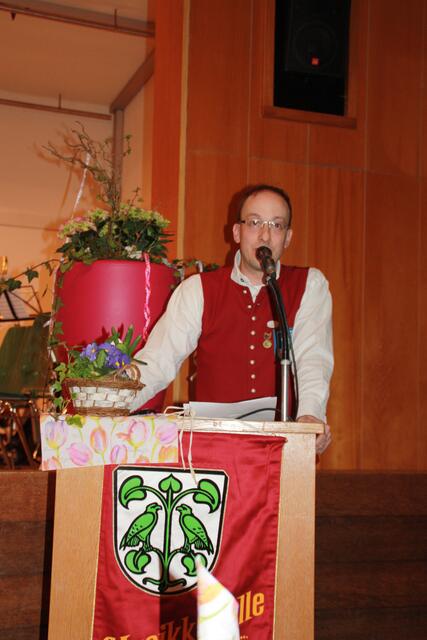 1. Vorstand, Martin Ehinger, Festakt April 2016