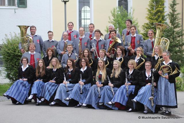 Der Jubelverein, Musikkapelle Batzenhofen 2016 | Foto: Dennis Bauer