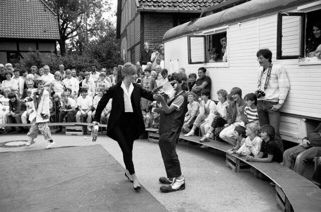 Premierenvorstellung des Kinderzirkus Giovanni im Juni 1985.