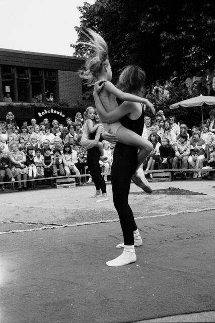 Premierenvorstellung des Kinderzirkus Giovanni im Juni 1985.