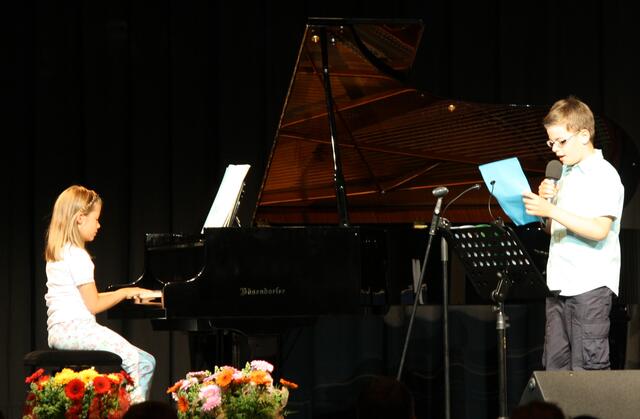 Preisträgerkonzert Jugend-Musikwettbewerb: Susanna und Konstantin Fink.