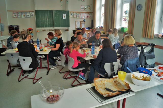 Der Klassenraum als Restaurant
