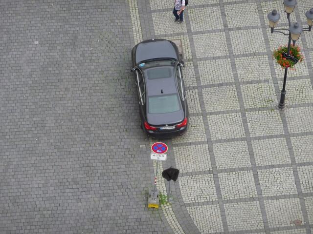 Parksünder vom Wenzelsturm aus betrachtet.