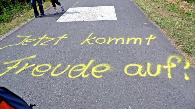 Ja klar nur noch ein paar Meter - 5. Himmelswegelauf − ein »Wettlauf zu den Sternen«